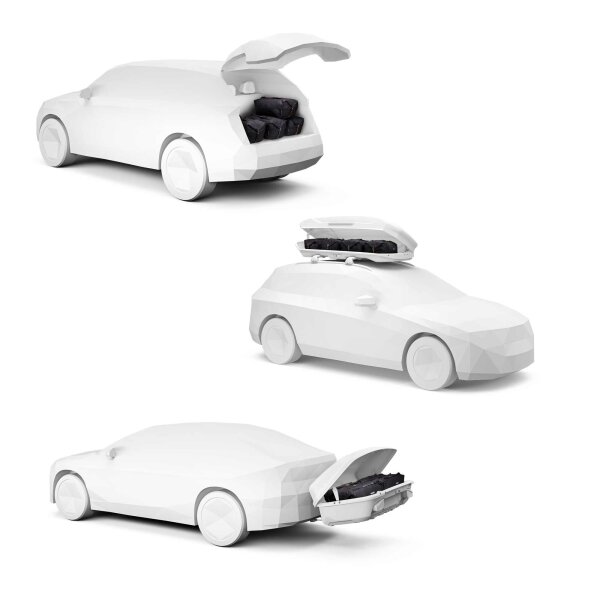 Thule GoPack Set (4x Dachboxtaschen)