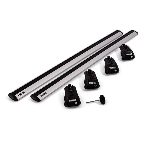 Thule Dachträger inkl. Füße für VAUXHALL Omega 5-T Kombi 1994-2003 (Dachreling)