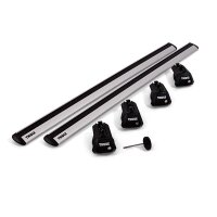 Thule Dachträger inkl. Füße für VAUXHALL Vectra 5-T Kombi 1996-2002 (Dachreling)
