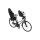 THULE Yepp 2 Maxi Kinderfahrradsitz für Gepäckträger Midnight Black