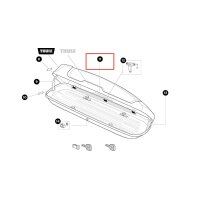 Thule Lockbar 901 mm Schließleiste für die...