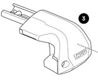 Thule Complete Foot Right - Thule Edge Fixpoint einzelner...