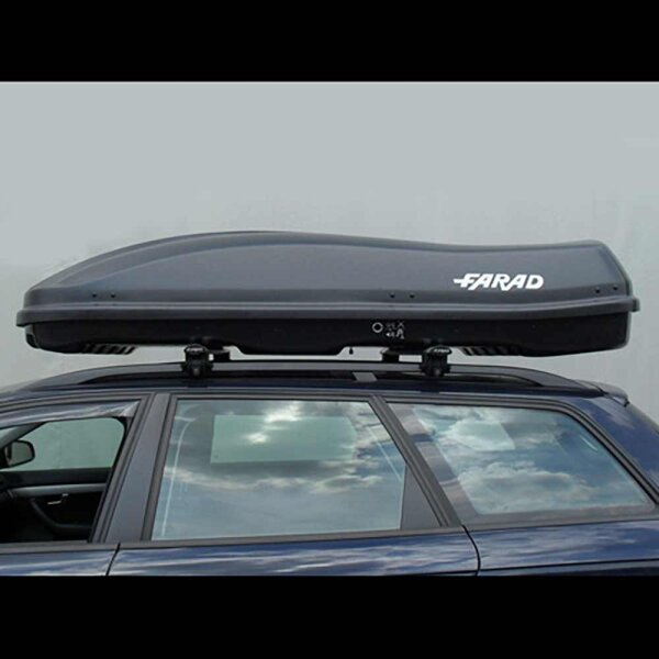 Farad Dachbox MARLIN 680L in schwarz matt