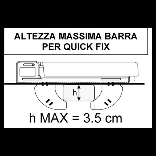 Farad Dachbox MARLIN 680L in schwarz matt
