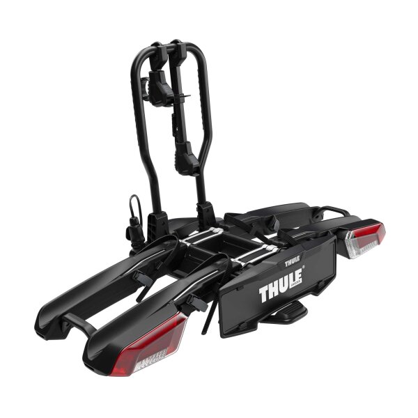 Thule EasyFold 3 Fahrradträger für die Anhängerkupplung für 2 oder 3 Räder - schwarz