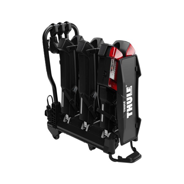 Thule EasyFold 3 Fahrradträger für die Anhängerkupplung für 2 oder 3 Räder - schwarz