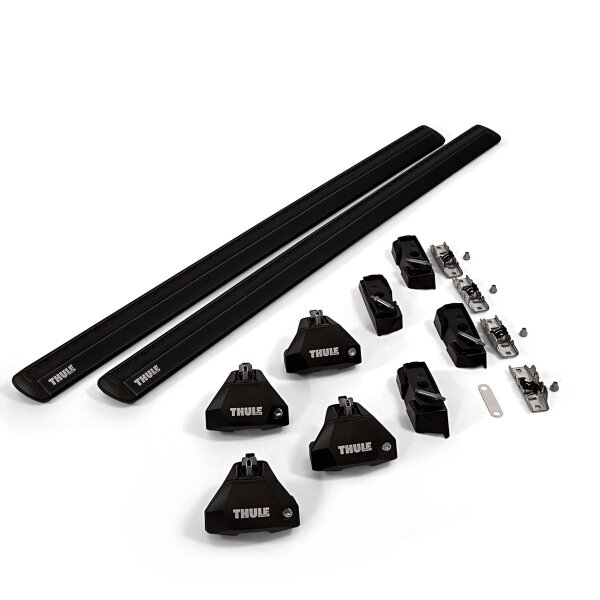 Thule Dachträger inkl. Füße für FORD Tourneo Courier 5-T MPV 2024- (mit Fixpunkten) - schwarz