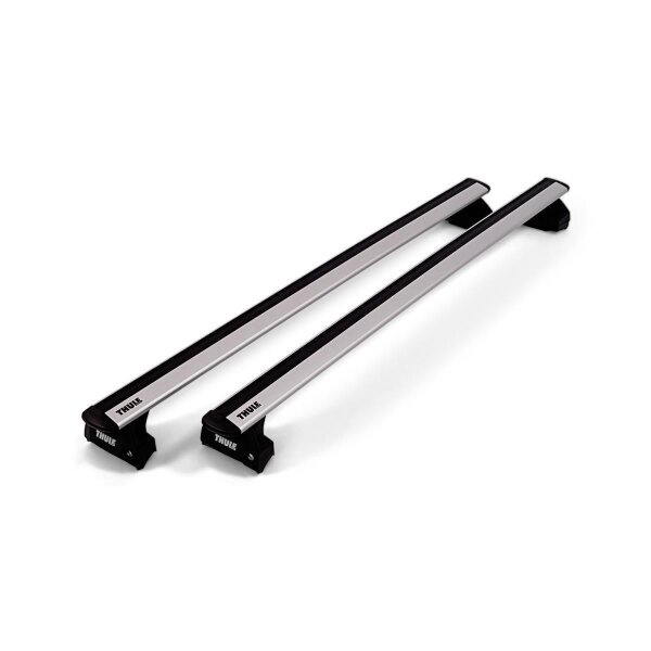 Thule Dachträger inkl. Füße für MERCEDES BENZ E-Class 4-T Stufenheck (W214) 2024-(Bündige Schienen) - silber