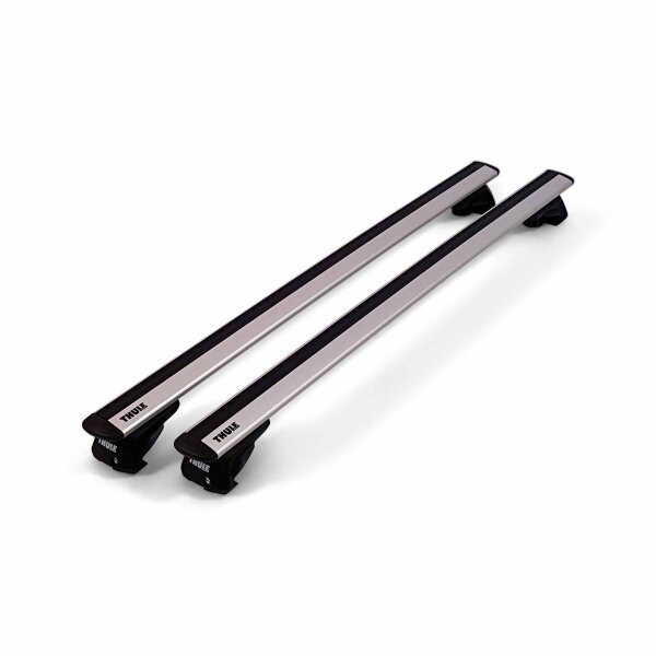 Thule Dachträger inkl. Füße für VOLKSWAGEN T-Cross 5-T SUV 2024- (Dachreling) - silber