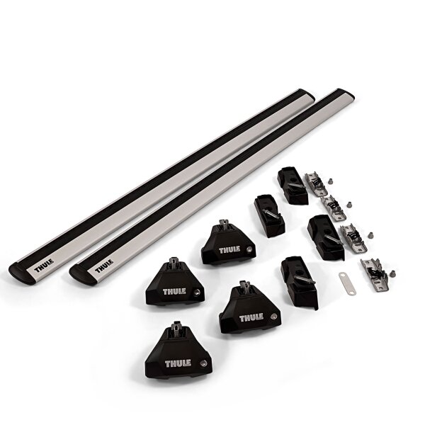 Thule Dachträger inkl. Füße für SUBARU Impreza 5-T Schrägheck (GU) 2023- (mit Fixpunkten) - silber