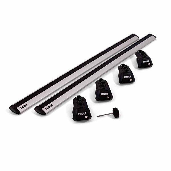 Thule Dachträger inkl. Füße für FORD Bronco Sport 5-T SUV (CX430) 2021- (Dachreling) - silber