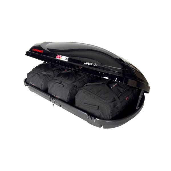 KJUST Taschen Set 3 Stk für Dachbox Kamei Husky 420