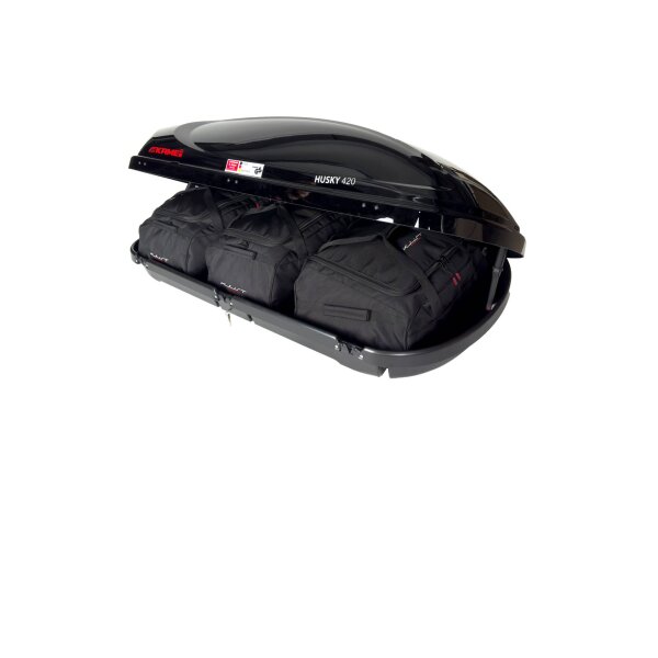 KJUST Taschen Set 3 Stk für Dachbox Kamei Husky 420