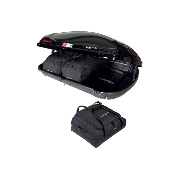 KJUST Taschen Set 3 Stk für Dachbox Kamei Husky 420