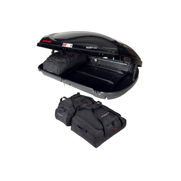 KJUST Taschen Set 3 Stk für Dachbox Kamei Husky 420