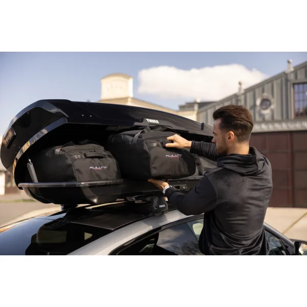 KJUST Taschen Set 4 Stk für Dachbox Thule Force 3 M