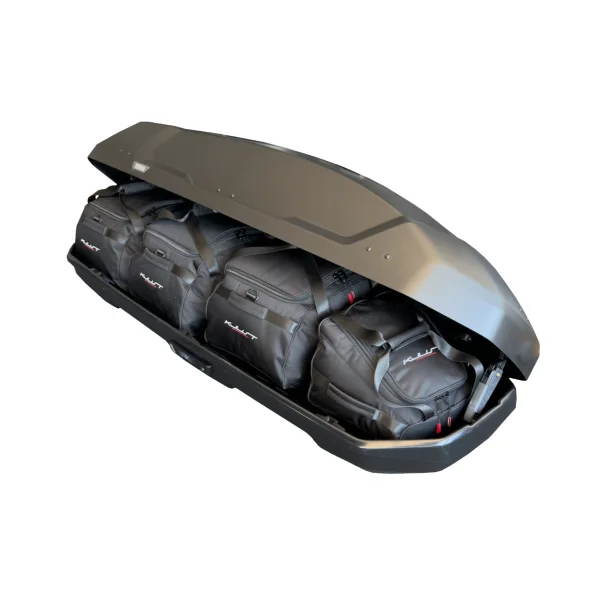 KJUST Taschen Set 4 Stk für Dachbox Thule Force 3 L Sport