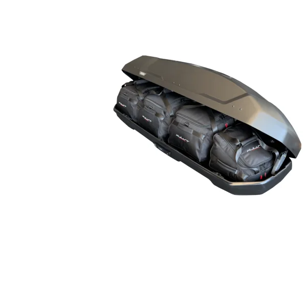 KJUST Taschen Set 4 Stk für Dachbox Thule Force 3 L Sport