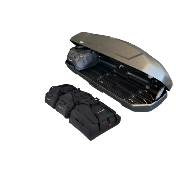 KJUST Taschen Set 4 Stk für Dachbox Thule Force 3 L Sport